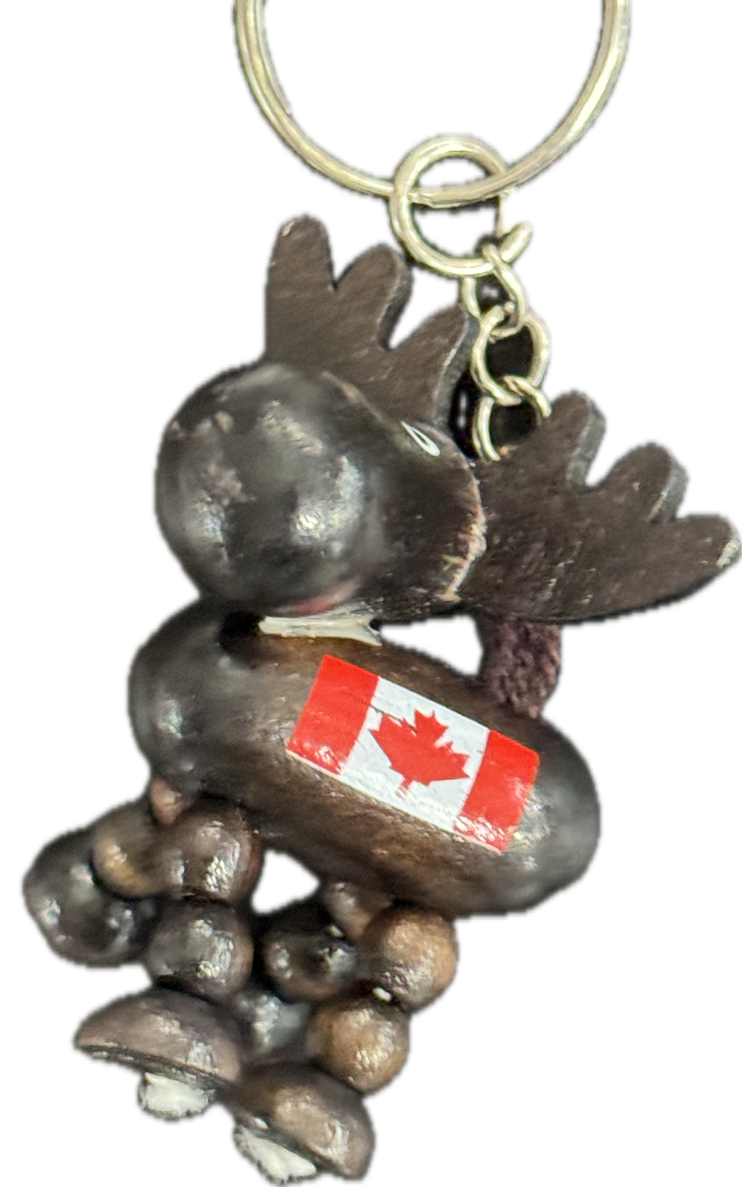 Canada Wooden & Charms Keychains