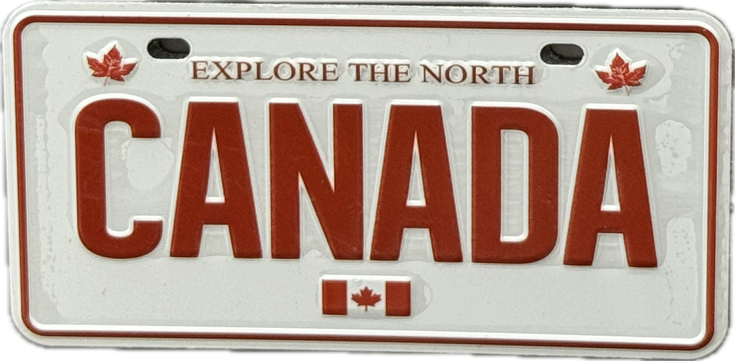 License plate magnets