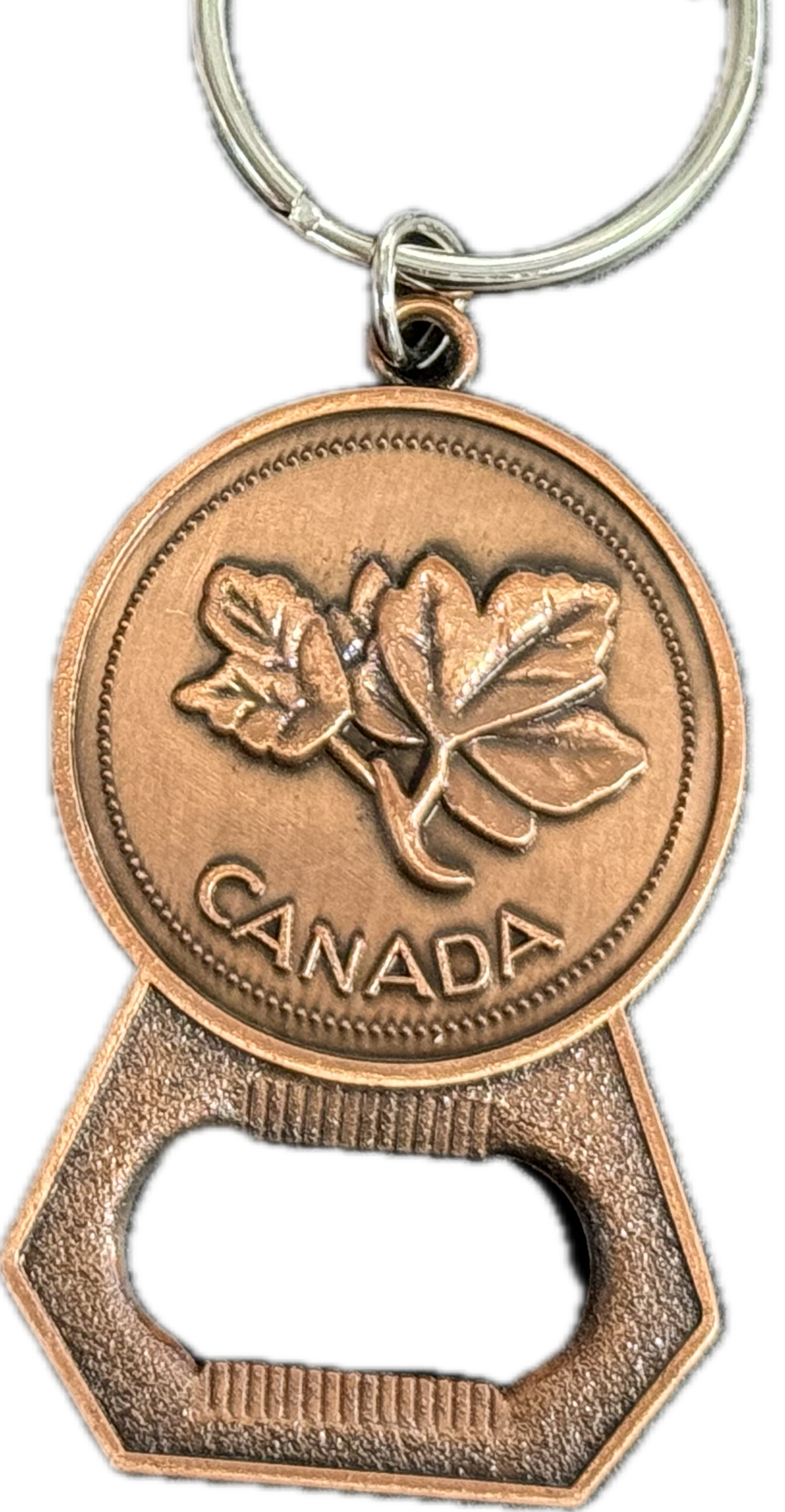 Canada Bottle Cap & Bottle Opener Keychains