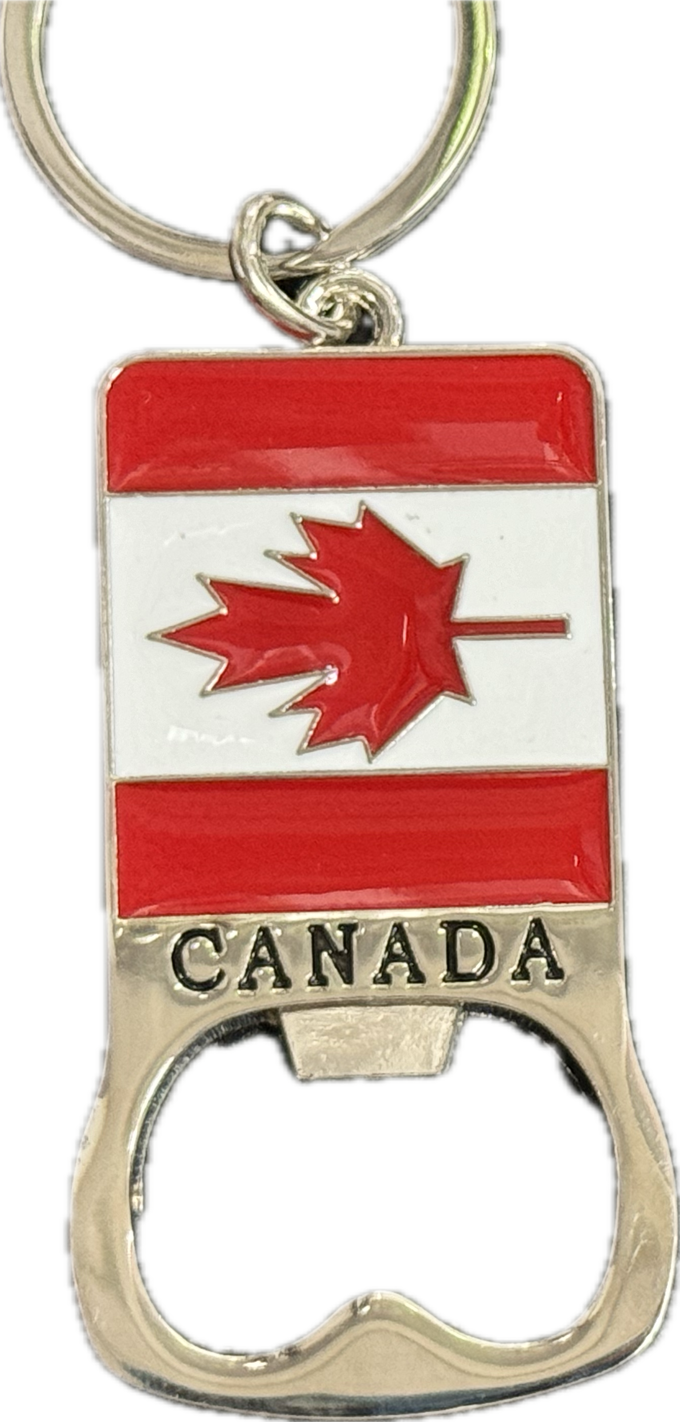 Canada Bottle Cap & Bottle Opener Keychains