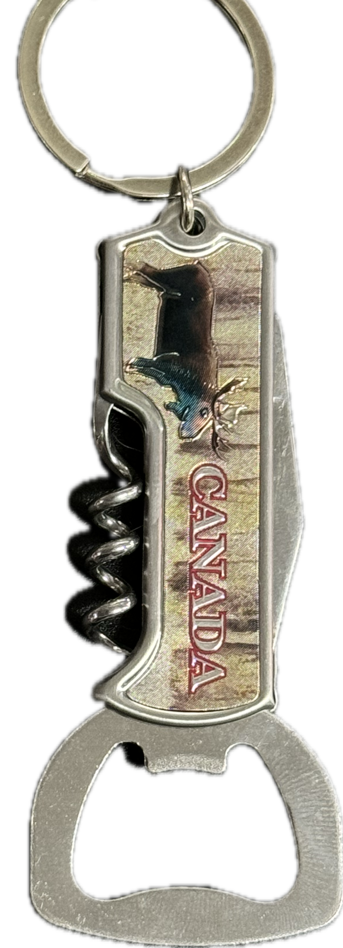 Canada Bottle Cap & Bottle Opener Keychains
