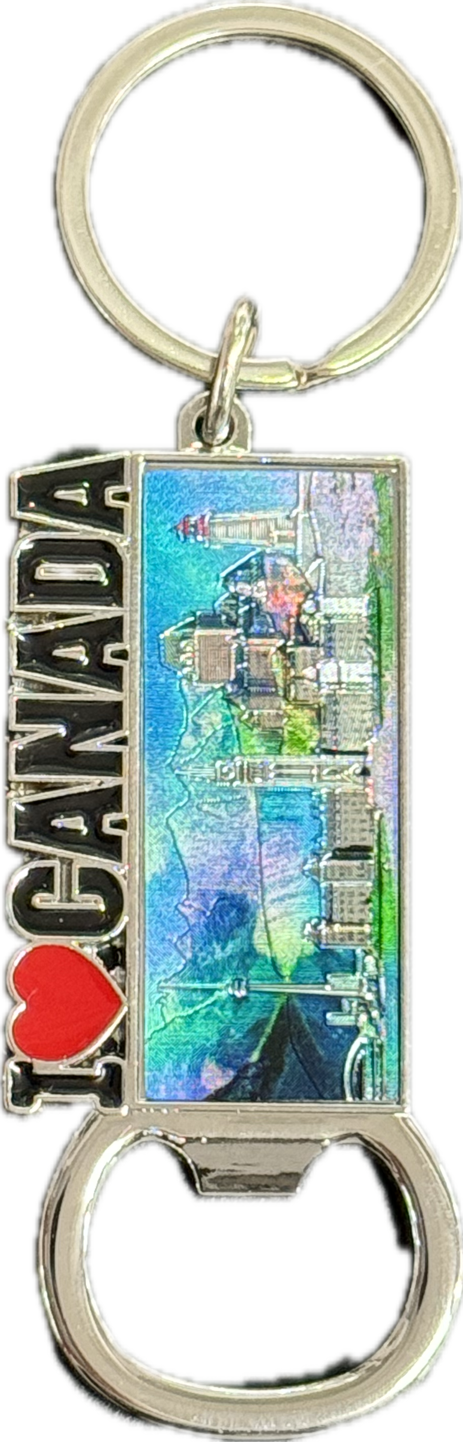 Canada Bottle Cap & Bottle Opener Keychains