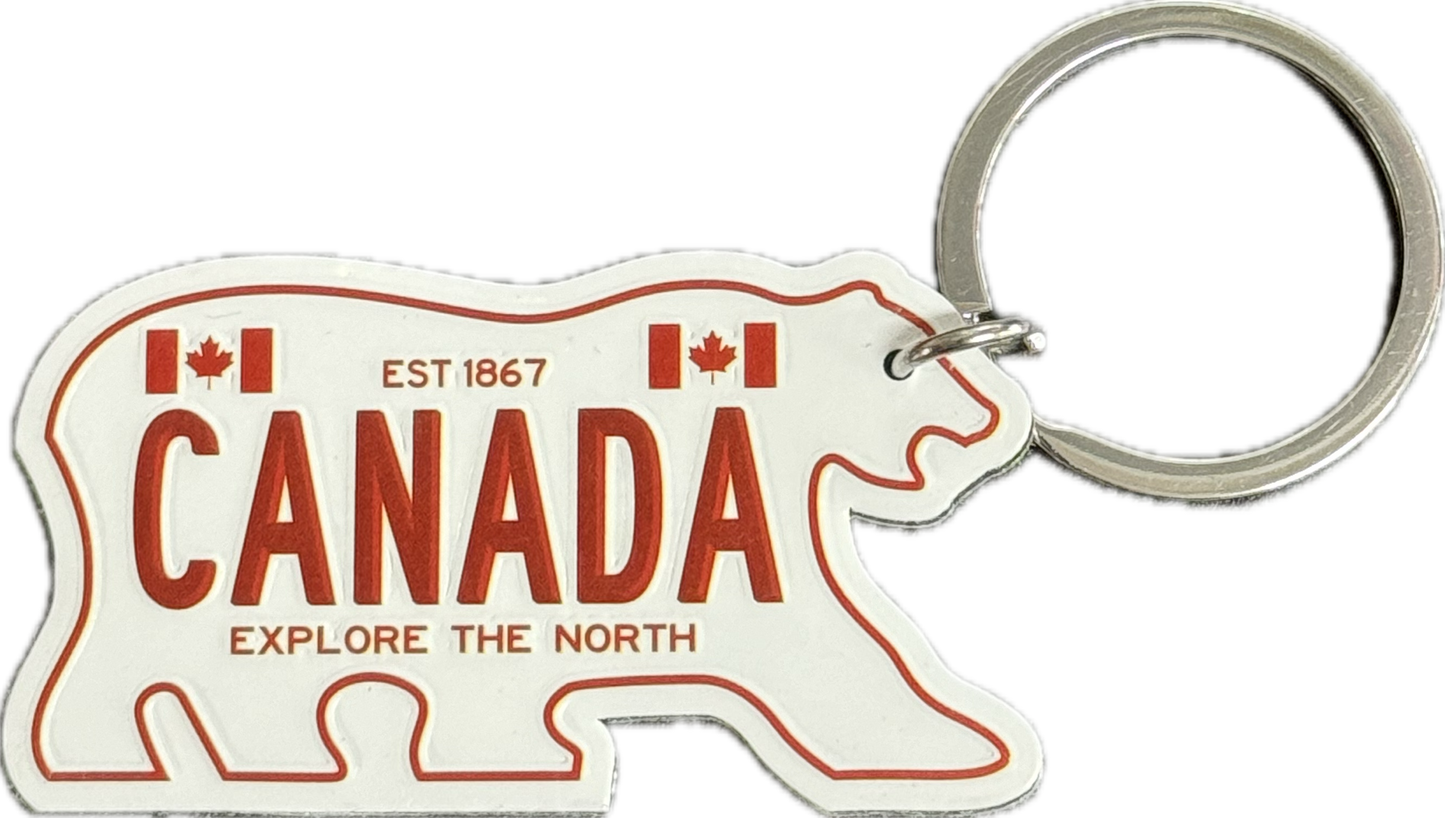 License Plate Keychains