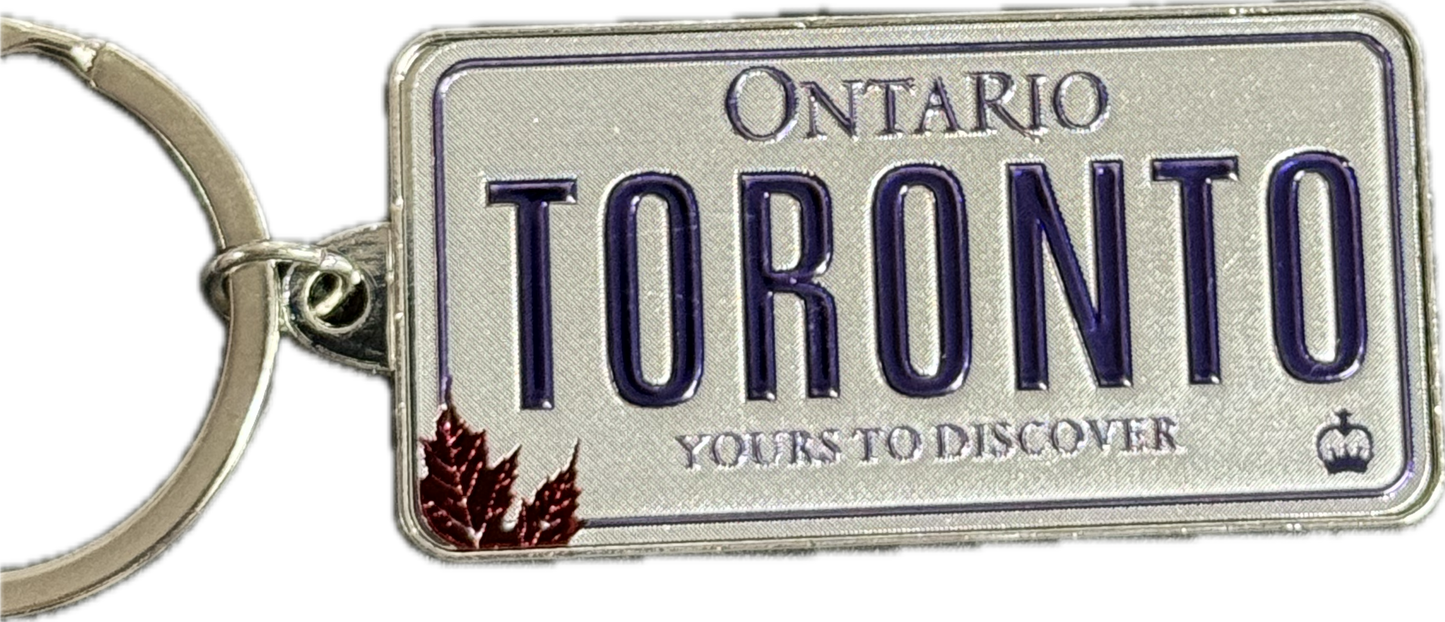 License Plate Keychains