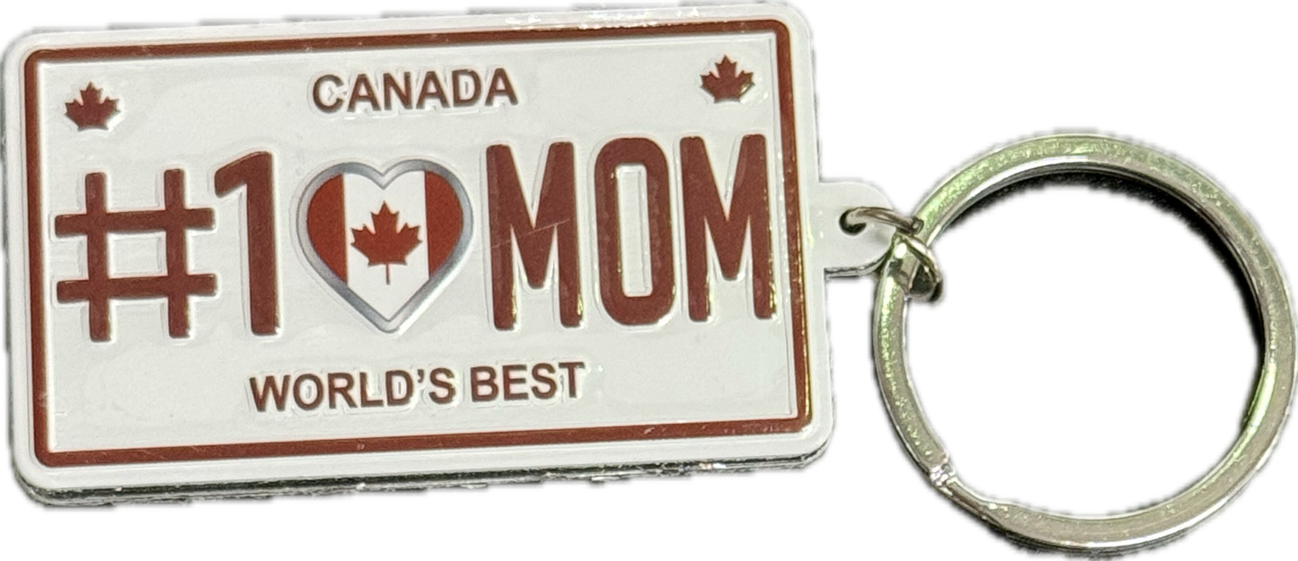 License Plate Keychains