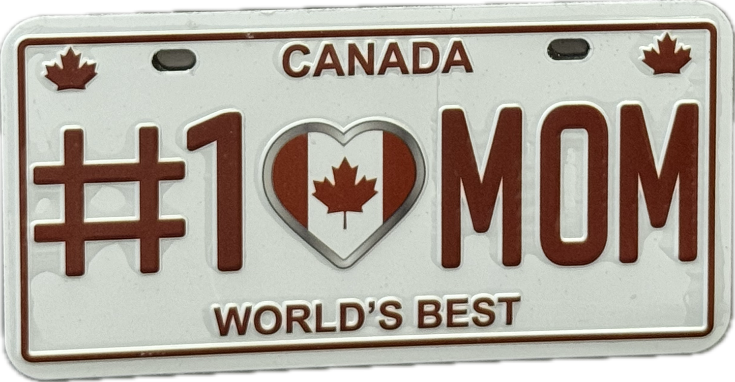 License plate magnets