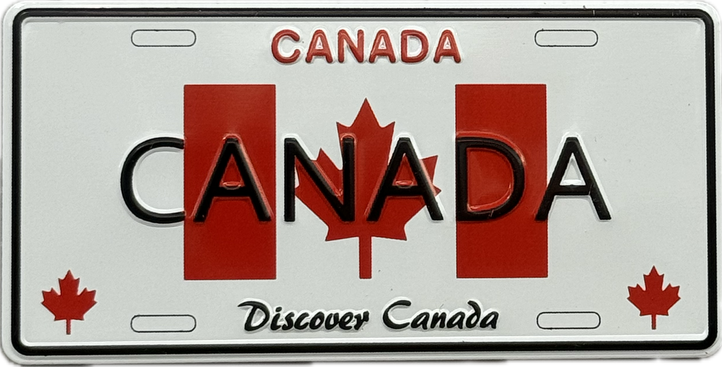License plate magnets
