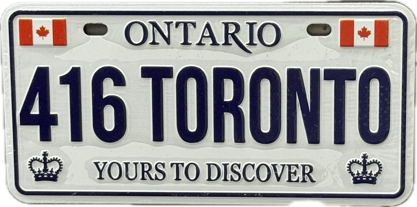 License plate magnets