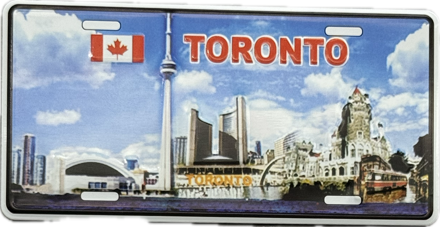 License plate magnets