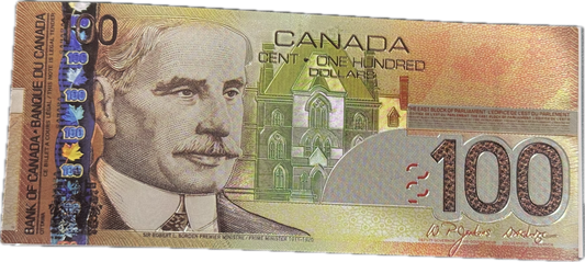 Canadian Currency Notebook